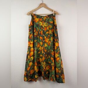 Anthropologie Maeve Summer Orchard Skirt